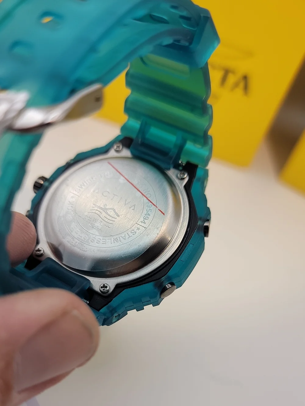 Activa Exon X Invicta Digital Men's Watch - 48mm Teal ACW8120-004 Multifunction